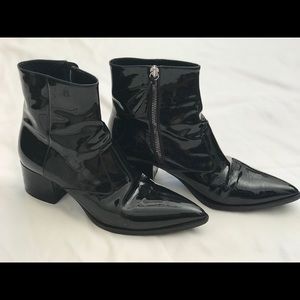 Miu Miu patent leather boots